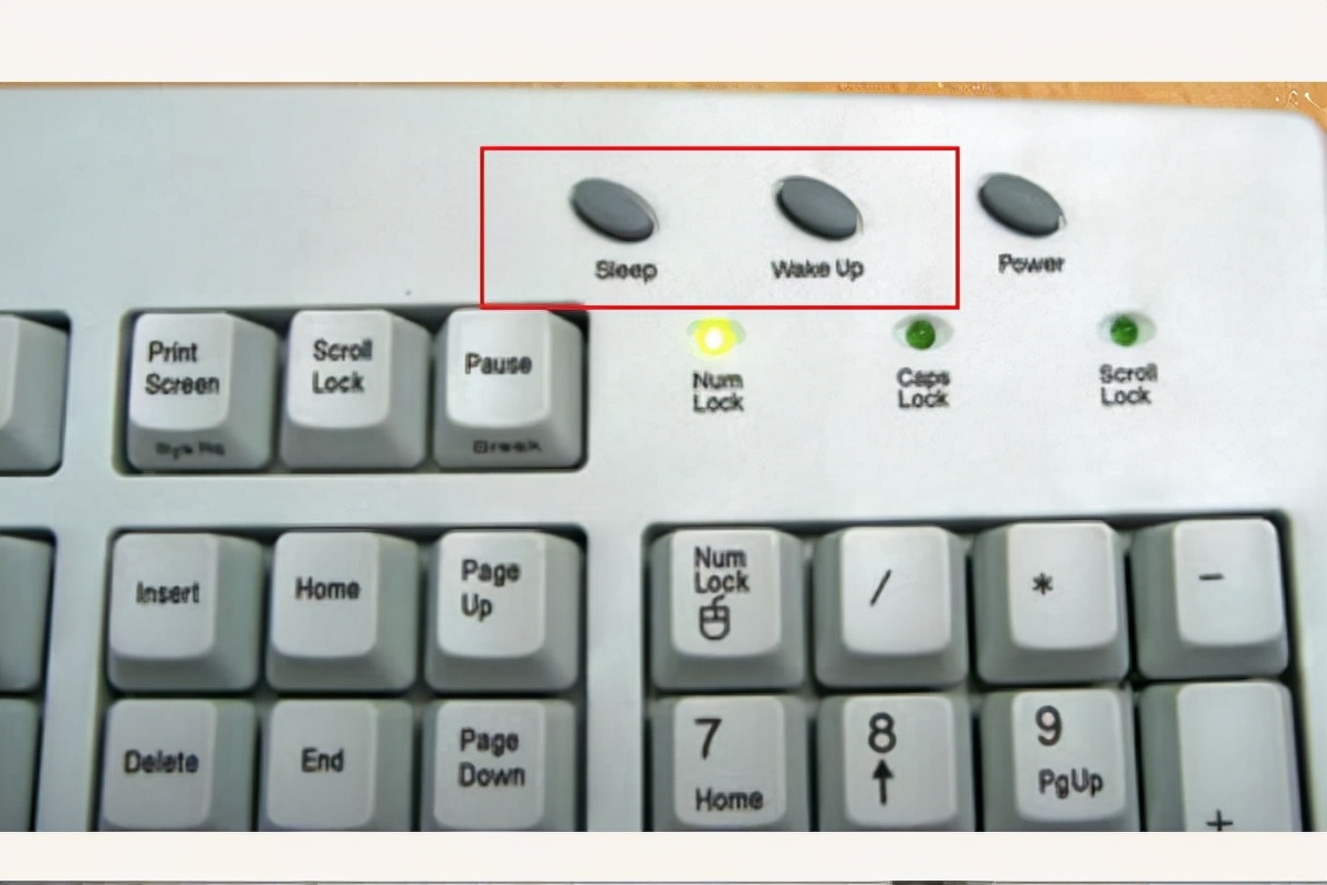 你的键盘有休眠键吗？如果没有快捷键是哪个？