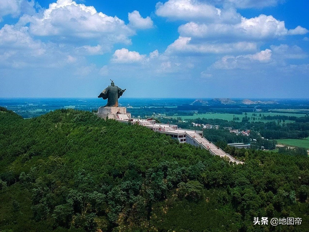 河南永城芒砀山景区图片