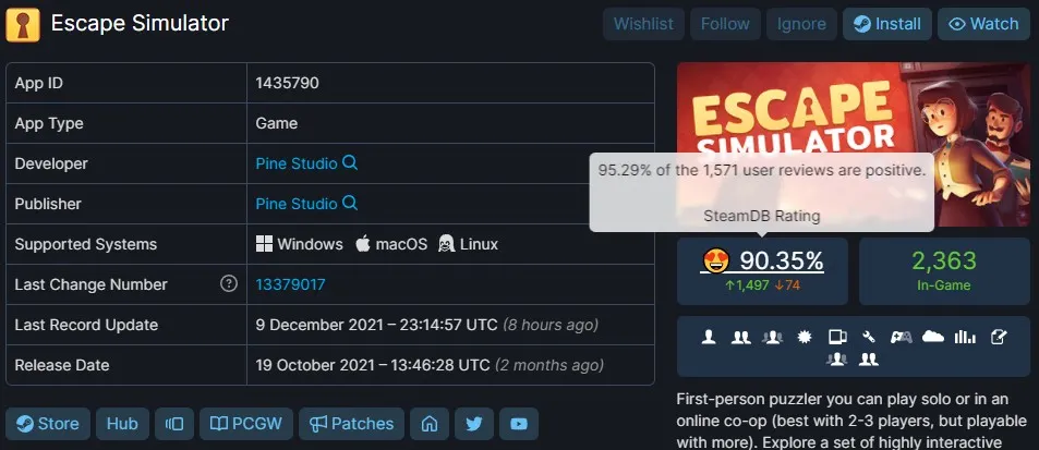 Steam好评95%，支持创意工坊，这款多人密室逃脱游戏有多好玩？