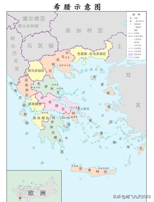 地处亚洲的欧洲国家塞浦路斯，为什么被分为了三部分？