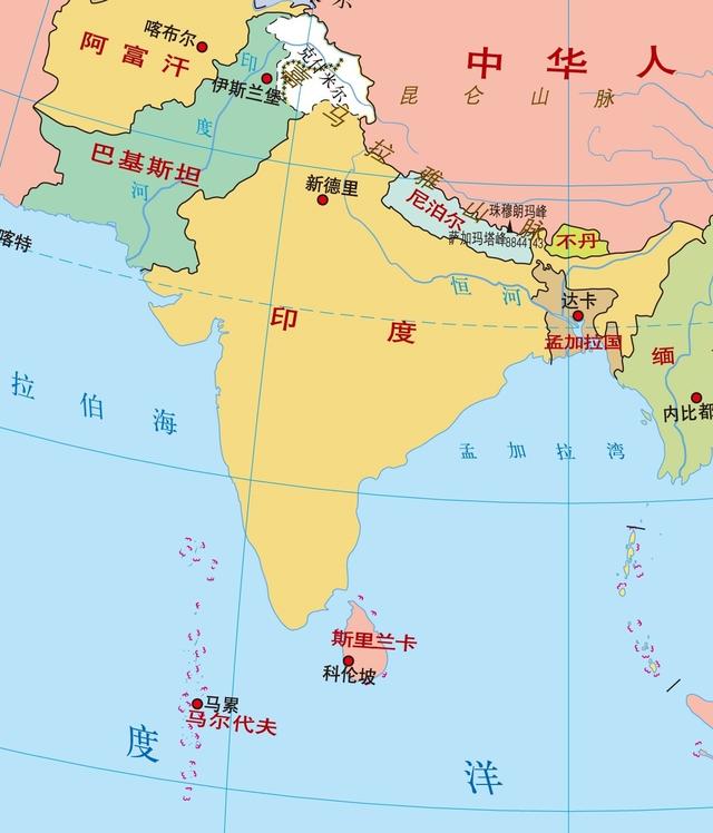 亚洲的国家有哪些（亚洲的六个分区特征）
