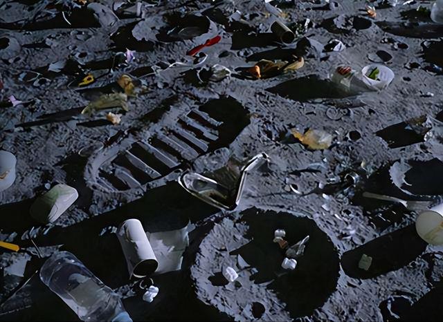 月球上有多少垃圾，垃圾怎么来的？
