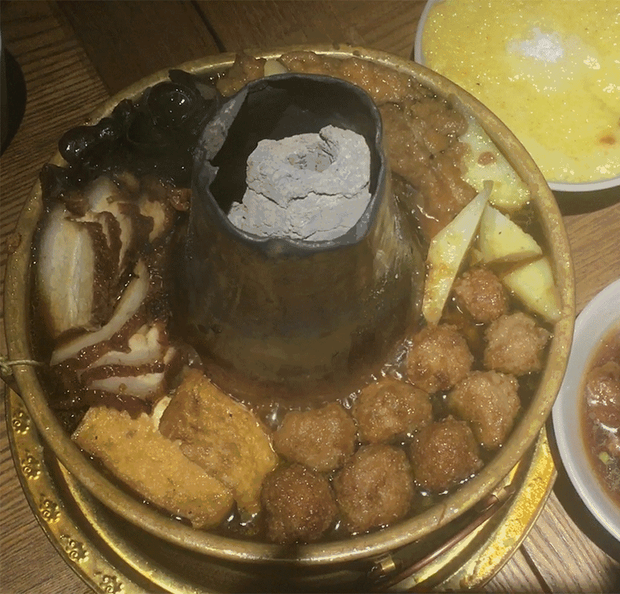 中国火锅巡礼：山西什锦火锅，铜锅里的大杂烩