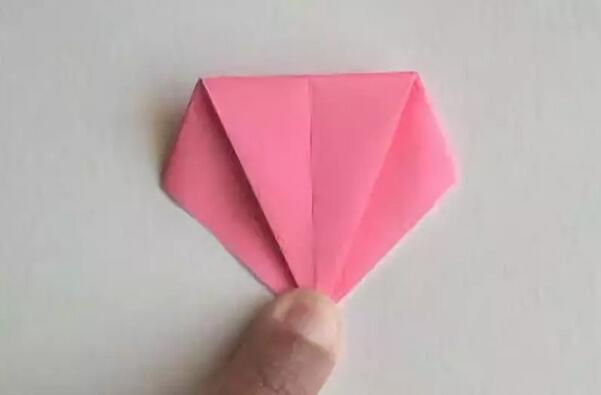 百合花折纸折法步骤图解