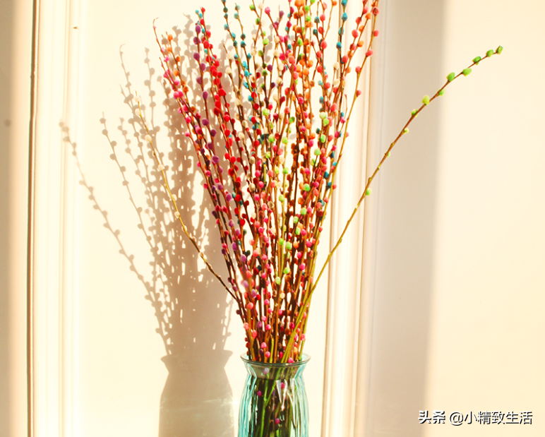 家有银柳，越过越有，这种春节畅销花，有2种打开方式