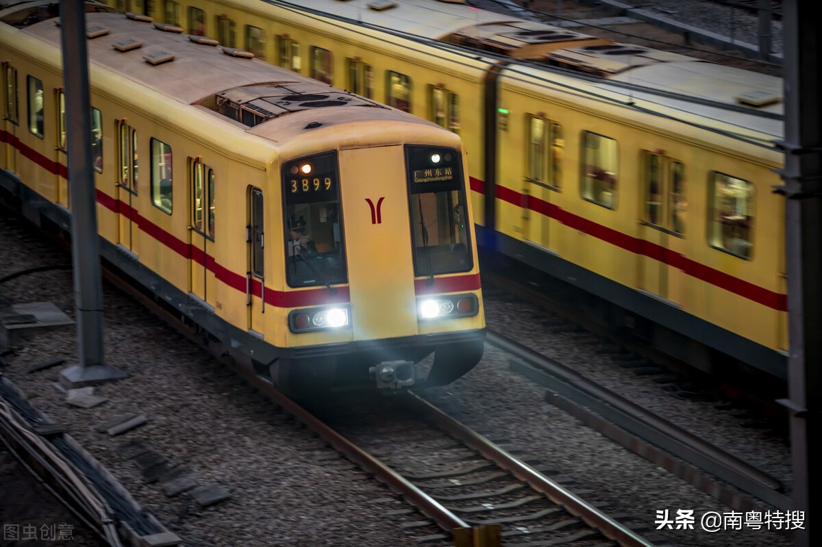 广东广州地铁里程超600公里，排名全国第三，有10条线路推进中