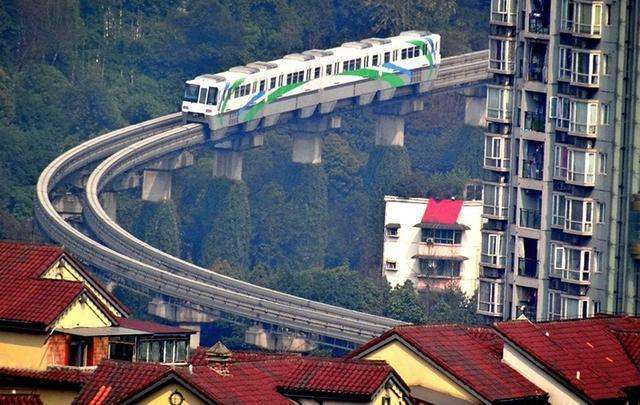 重庆地铁线路图，终于知道为什么被称为“山城”